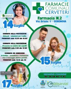 appuntamenti farmacie comunali cerveteri